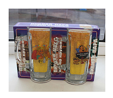 Набор кружек для пива 1254 Приколы 2шт.