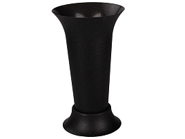 Ваза для цветов под срезку  М5144 черная