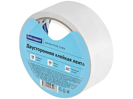 Скотч 38*10 2-х сторонний OfficeSpace KLDb_55406 бумажная основа