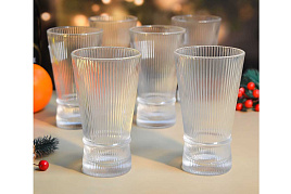 Набор стаканов DM337/3950 6шт 300мл в/уп