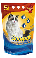 Наполнитель для кошачего туалета ЗООНИК комкующийся 5л 2586