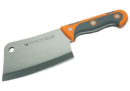 Топорик кухонный алюминий А-665 с резиновой ручкой