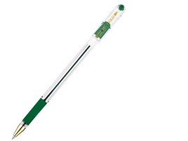 Ручка MunHwa BMC-04 MС Gold зеленая на маслянной основе, 0,5мм, штрих-код