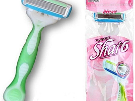 Станок для бритья Dorco жен однораз 6лезв.1шт.SXA300 4461