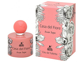 Туалетная вода женская  лосьон Casa del Fiore Алая заря 70мл.