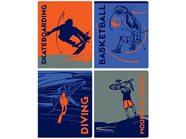 Тетрадь 48л.  Т5ск48 12268 "Мужской спорт"