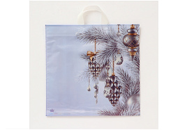 Пакет петля 42*44 НГ Серебряное сияние, ПВД