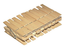 Прищепки деревянные 20шт 9175