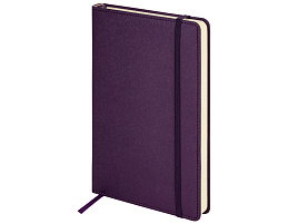 Ежедневник А5 BRAUBERG 116256 "Base", под кожу, 160 л., фиолетовый