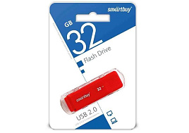 Флеш-драйв Smart Buy 32Gb SB32GBDK-R Dock Red красный