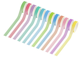 Скотч декоративный MESHU MS_64832 "Macaron", 12шт, бумажный бокс