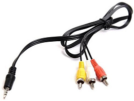 Кабель Сигнал (6947) шнур 3,5Дж- 3RCA 1.5м