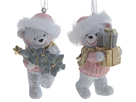 Подвеска полистоун Медвежонок 8,5см 779358