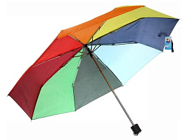 Зонт женский механический 374-009 Радуга