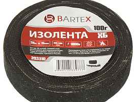 Изолента ХБ черная 100гр Bartex 393310
