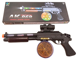 Дробовик на батарейках АК-868  свет, звук.