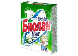 Стиральный порошок Биолан Автомат 350г. М Белые цветы (Казань)