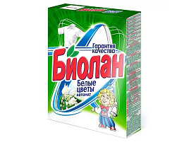 Стиральный порошок Биолан Автомат 350г. М Белые цветы (Казань)