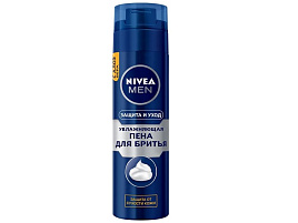 Пена для бритья Nivea 200мл Классическая для нормальной кожи