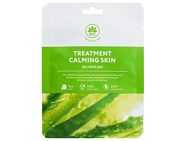 Маска для лица тканевая NSC Успокаивающая и заживляющая 25мл