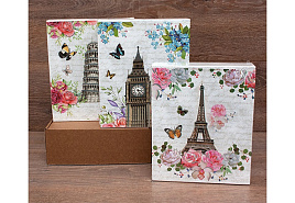 Фотоальбом 200ф. 9390 Города в боксе