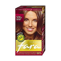 Краска для волос Фара 506А молочный шоколад