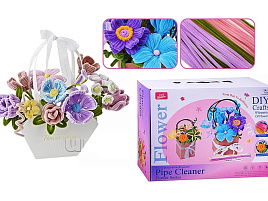 Набор для творчества Плетение A19 Цветочные узоры
