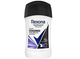 Дезодорант Rexona 40мл стик Ультра невидимый жен.2752