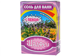 Соль для ванн 0,4кг Фитосоль Шалфей с пеной