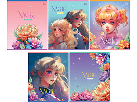 Тетрадь 48л.  Т5ск48_вл 59347 "Звезды в небе", выб. лак