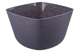 Салатник пластик Granite 0,5л 39505 серый