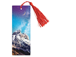 Закладки 3D д/книг ArtSpace 3D_45114 "Mountain", с линейкой, 150*55мм, декоративный шнурок
