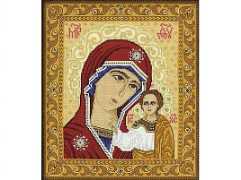 Вышивка крестиком 29х35см 1038 Богоматерь Казанская