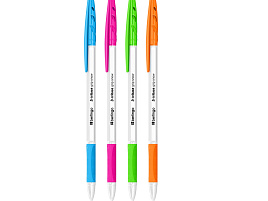 Ручка Berlingo 70965 "Tribase grip snow" синяя, 0,7мм, грип, ассорти