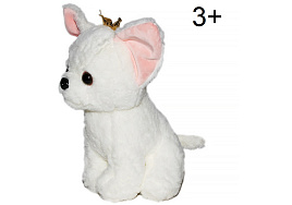 Мягкая игрушка Собачка Чихуа с короной 23см 83В