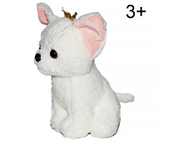 Мягкая игрушка Собачка Чихуа с короной 23см 83В