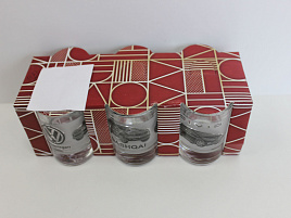 Набор стопок 6шт 1022 Машины круг