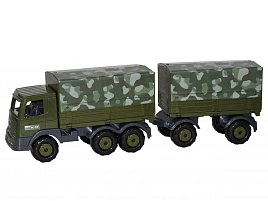 Автомобиль 48608 Престиж бортовой с прицепом