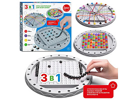 Настольная игра UT0361 Семейная 3в1