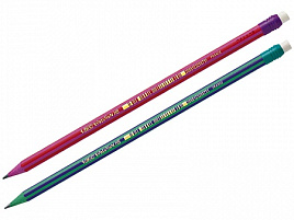 Карандаш ч/гр Bic Evolution Lines 8960342 НВ с ластиком пластиковый