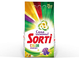 Стиральный порошок Sorti Автомат 6000г Колор М(Казань)