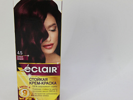 Краска для волос Eclair 4.5 дикая вишня