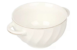 Бульонница керамика 650мл 202356 с ушками