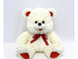 Мягкая игрушка Медведь красная/золотая пятка Б.59