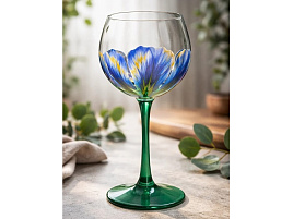 Бокал для вина 306-Н9Д Бутон. Фиалка 650мл 1шт