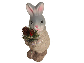 Сувенир 2328 Кролик с шишками светящ.