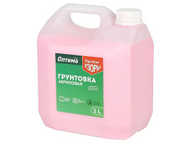 Грунтовка водно-диспер Русские узоры Оптима д/вн.раб,глуб.проникн. 3л R107/8875