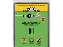 Сетка Москитная для дверного према Nadzor MNS020PPB/2678 1,5*2м