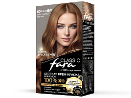 Краска для волос Фара 504А зол.янтарь