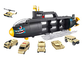 Игровой набор P863-A Подводная лодка с базой